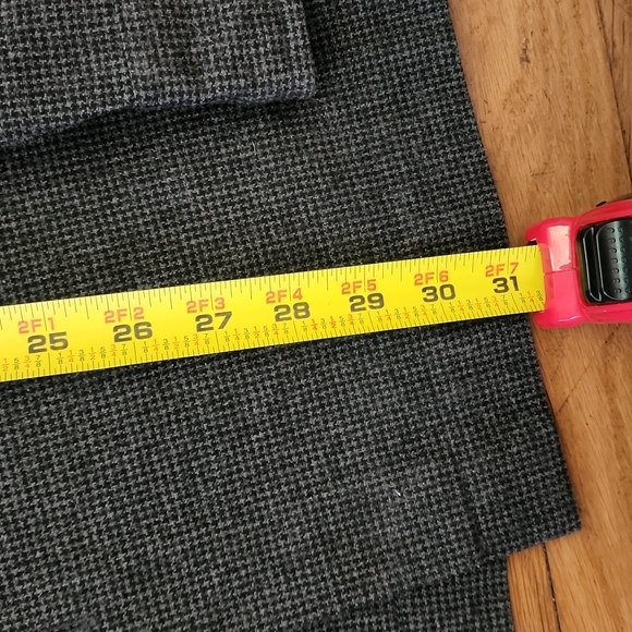 Men's Eddie Bauer wool blend button front shirt - Picture 5 of 7